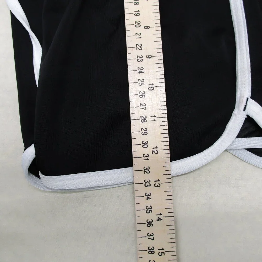 Made for Life Womens Athletic Running Training Workout Yoga Cropped Gym Shorts L - Picture 7 of 7